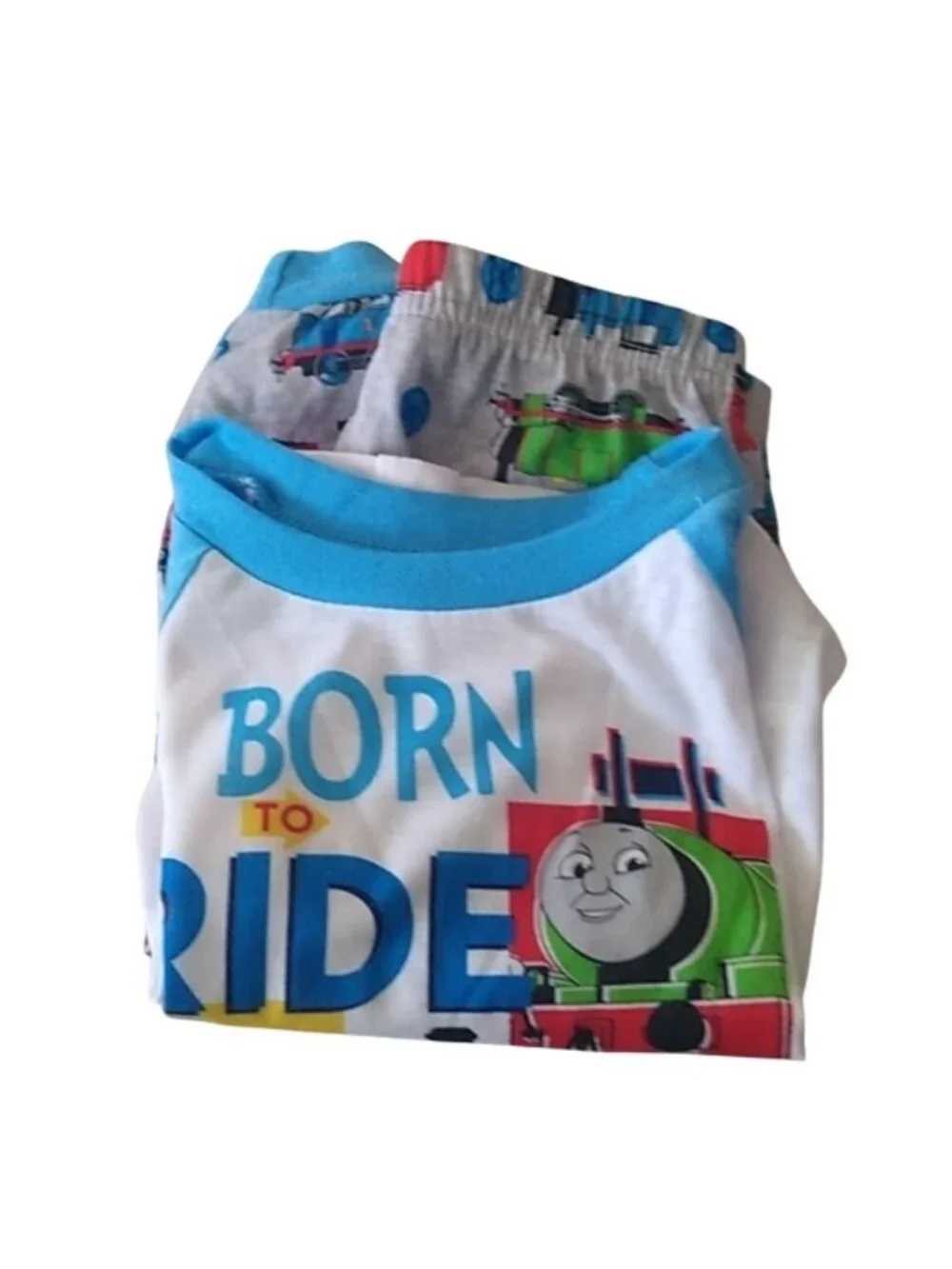 Thomas and Friends Born to Ride Boy's Pajama Set, 2T